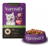 Yumster Sterilized Adult Cat (индейка, печень), 85 гр*12 шт
