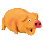 Игрушка TRIXIE Свинка со щетиной с пищалкой, 21 см