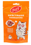TitBit Хрустящие подушечки с паштетом из курицы для кошек, 30 гр