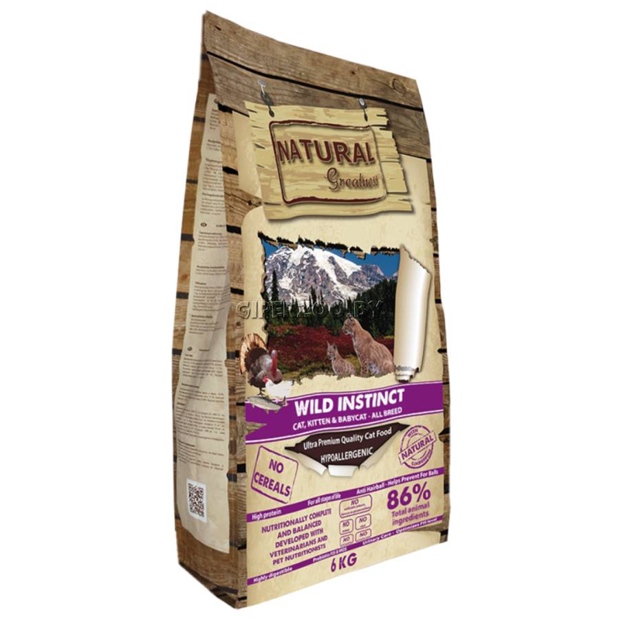 Natural Greatness Wild Instinc (курица), 6 кг Natural Greatness Wild Instinc (курица), 6 кг