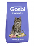 Gosbi Exclusive Adult Cat (курица, индейка), 400 гр