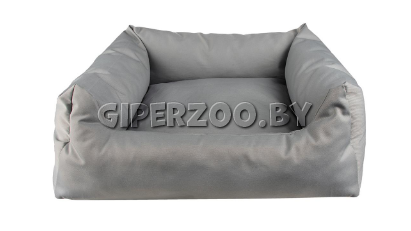 Fancy pets Лежанка-пуфик Любимое место, светло-серый 16*42*46 см Fancy pets Лежанка-пуфик Любимое место, светло-серый 16*42*46 см