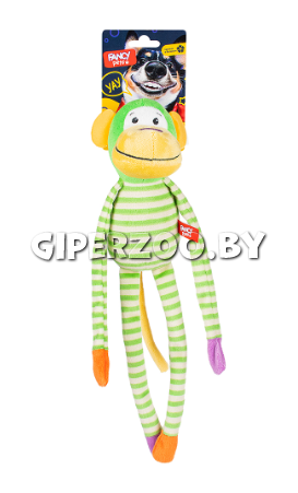 Fancy pets Игрушка с пищалкой Обезьяна Fancy pets Игрушка с пищалкой Обезьяна