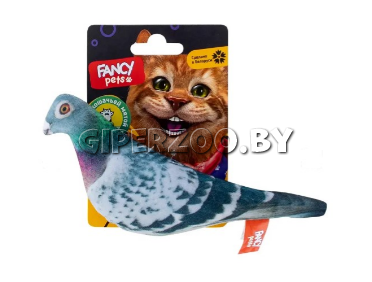 Fancy pets Игрушка Голубь с кошачьей мятой и шуршалкой Fancy pets Игрушка Голубь с кошачьей мятой и шуршалкой