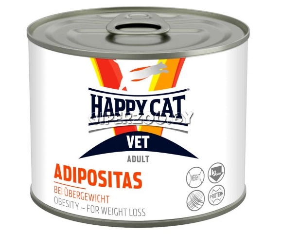 Happy Cat VET Diet Adipositas wet, 200 гр Happy Cat VET Diet Adipositas wet, 200 гр