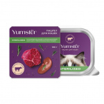 Yumster паштет для кошек (телятина), 100 гр