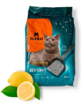 Murkel Наполнитель бентонитовый (лимон), 20 л