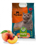 Murkel Наполнитель TOFU (персик), 12 л