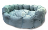 Happy Friends Лежанка овальная Blue curacao, 57*46*17 см