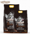 LOVE SAND Наполнитель бентонитовый с ароматом кофе, 5 л