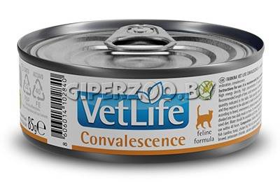 Farmina Vet Life Natural Diet Cat Convalescence (курица), 85 гр Farmina Vet Life Natural Diet Cat Convalescence (курица), 85 гр