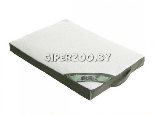 Плюшевая лежанка для собак Lounge Pod Flat Olive/Cream L Плюшевая лежанка для собак Lounge Pod Flat Olive/Cream L