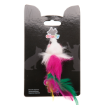 Игрушка для кошек COMFY MINI мышь с перьями