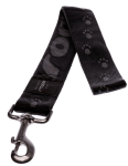 Поводок Rogz Big Foot черный XXL, 0,5 м