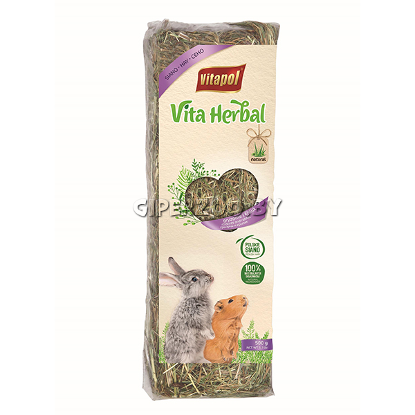 Vitapol сено для грызунов, 500 гр Vitapol сено для грызунов, 500 гр