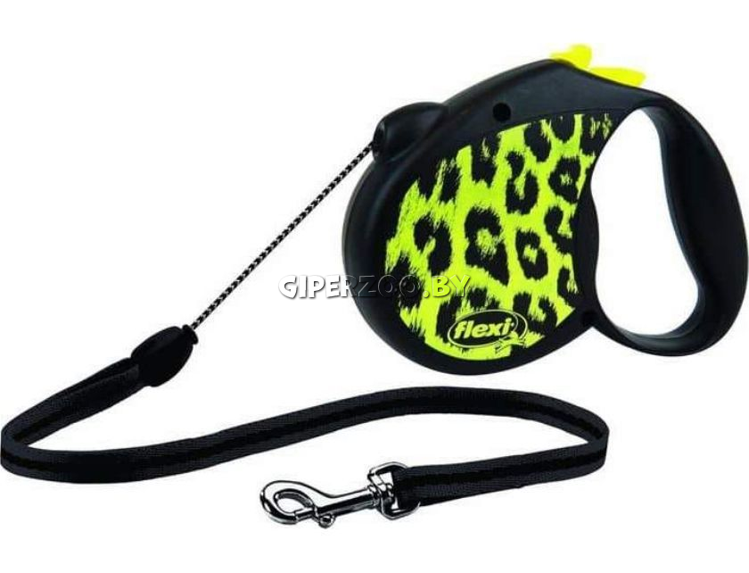 Рулетка Flexi Safari розовая S, трос 5 м Рулетка Flexi Safari розовая S, трос 5 м