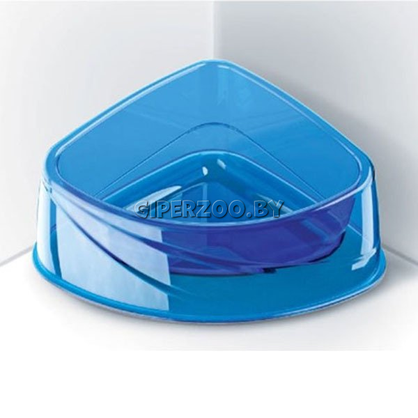 Миска угловая Georplast маленькая для животных Lux 20*15*8 см Миска угловая Georplast маленькая для животных Lux 20*15*8 см