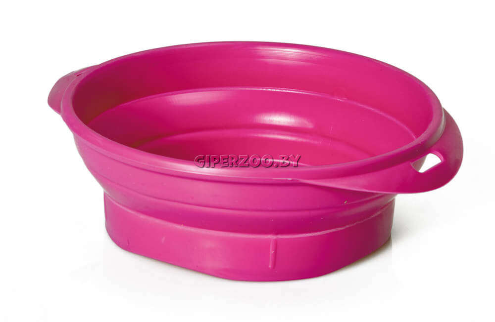 Раскладная круглая миска Georplast Squeeze, 15*12*4,5 см Раскладная круглая миска Georplast Squeeze, 15*12*4,5 см