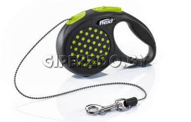 Рулетка Flexi Design зеленая XS, трос 3 м Рулетка Flexi Design зеленая XS, трос 3 м