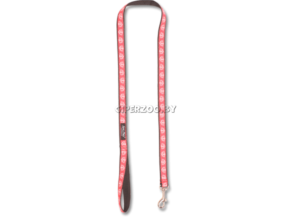 Поводок Amiplay Joy красный кости M, 1,5 м Поводок Amiplay Joy красный кости M, 1,5 м