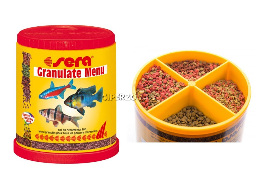 Sera Корм Granulate Menu, 32 гр Sera Корм Granulate Menu, 32 гр