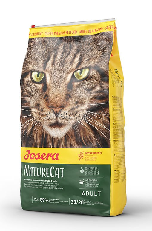 Josera NatureCat Adult Sensitive (птица), 2 кг Josera NatureCat Adult Sensitive (птица), 2 кг
