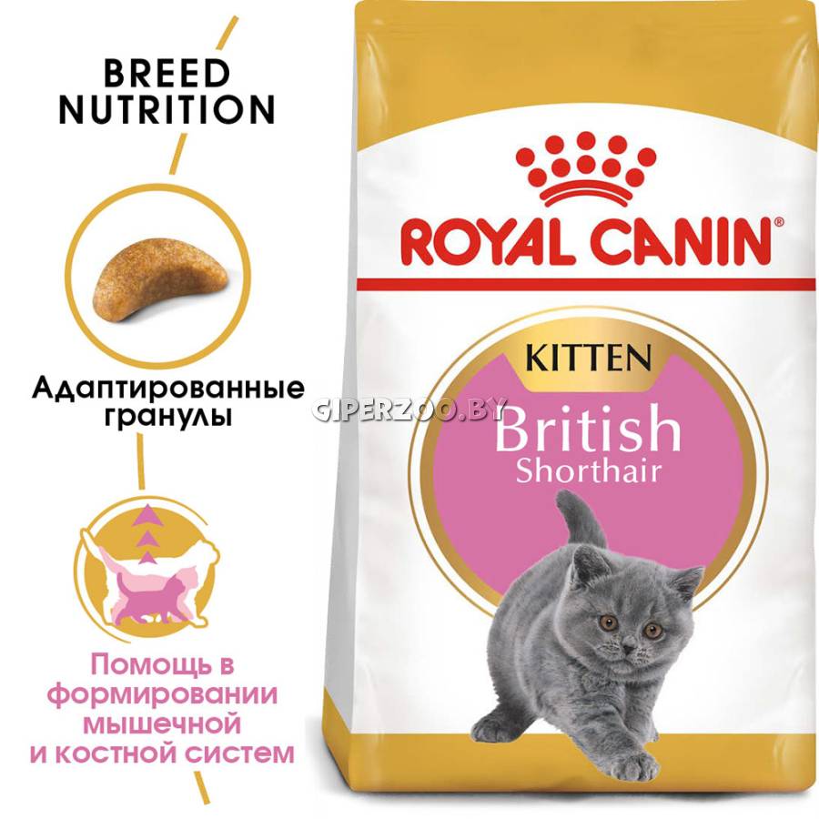 Royal Canin Kitten British Shorthair, 400 гр Royal Canin Kitten British Shorthair, 400 гр