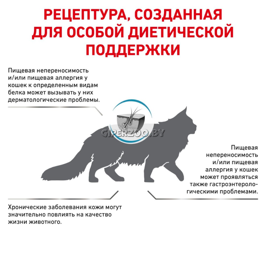 Royal Canin Hypoallergenic Cat, 500 гр Royal Canin Hypoallergenic Cat, 500 гр