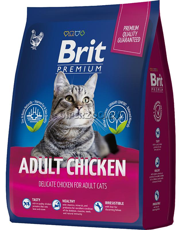 Brit Premium Adult Cat (Курица), 400 гр Brit Premium Adult Cat (Курица), 400 гр
