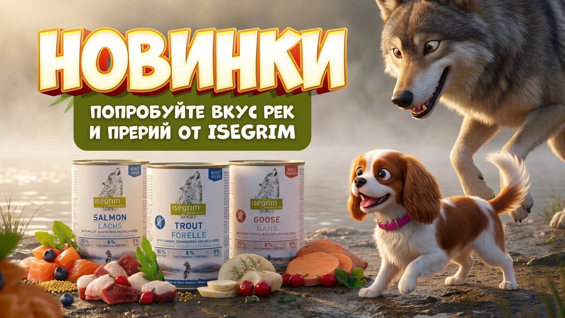 Дикие новинки Isegrim уже в ГиперЗОО