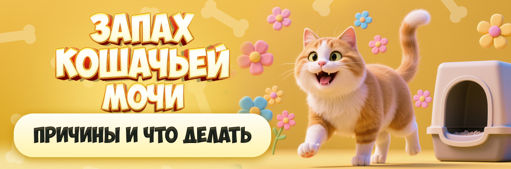 Как убрать запах кошачьей мочи: эффективные способы и средства