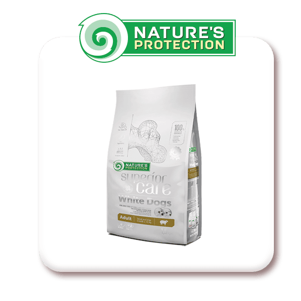 Купить корм для белых собак Nature's Protection со скидкой в ГиперЗОО