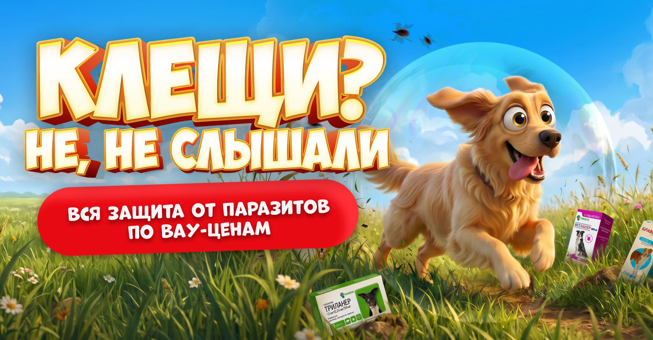 Средства от блох и клещей для собак и кошек: выбираем защиту в ветаптеке ГиперЗОО