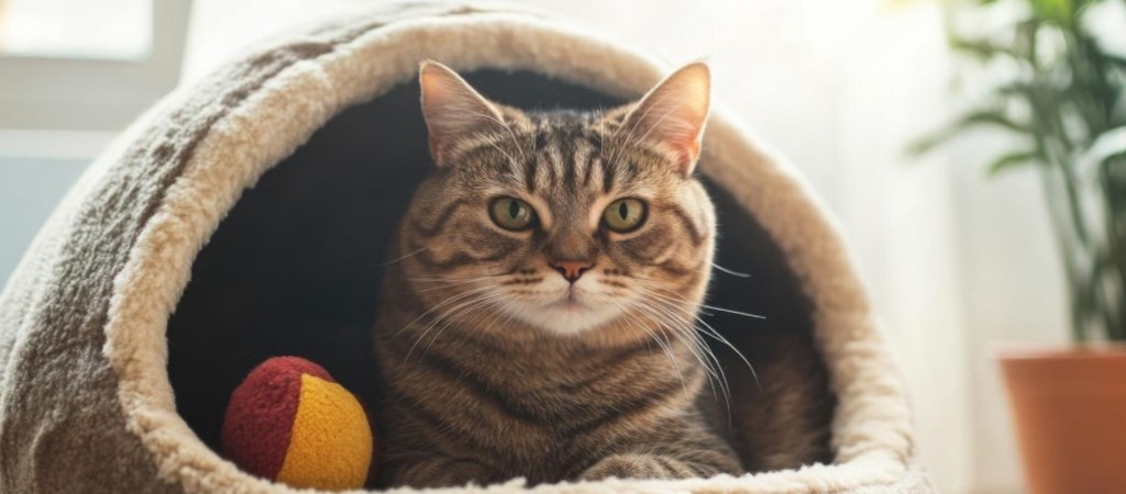 Как выбрать домик для кота или лежанку для кошки